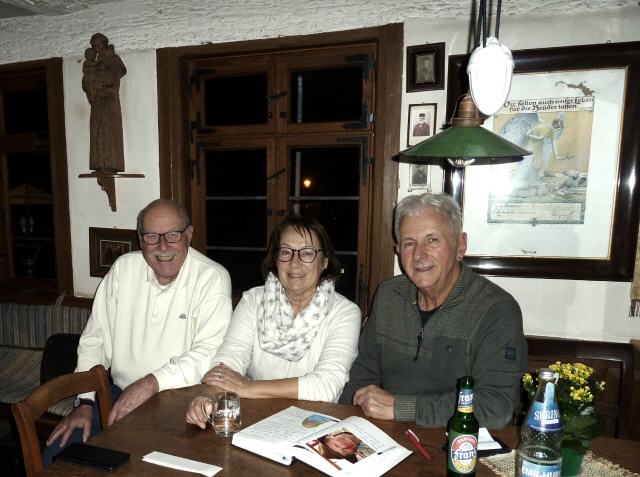 Marianne und Hubert Bauer Eintrag in das G&auml;stebuch